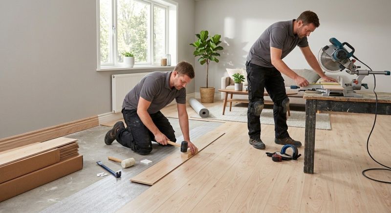 Laminate Floor Installation in Alameda, CA