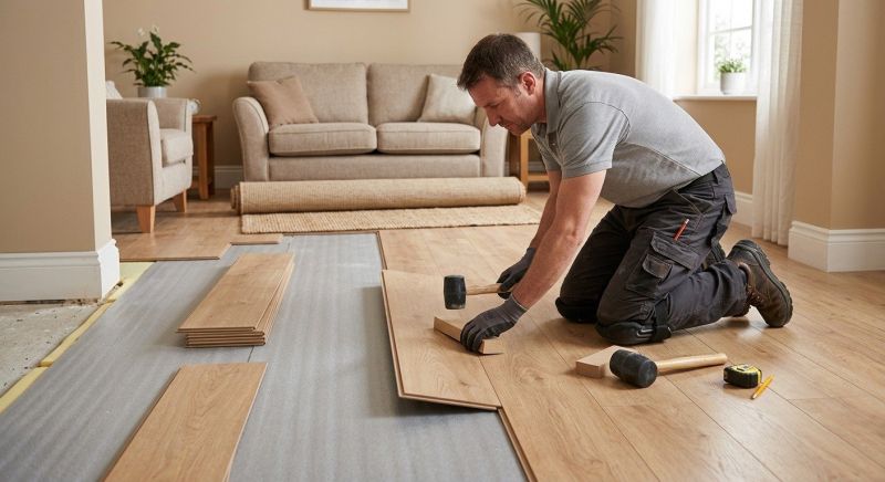 Laminate Floor Installation in Lafayette, CA
