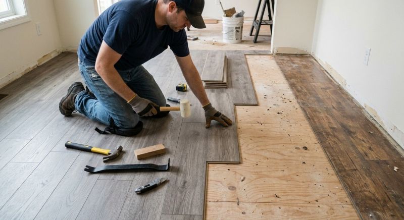 Laminate Floor Installation in Sunnyvale, CA