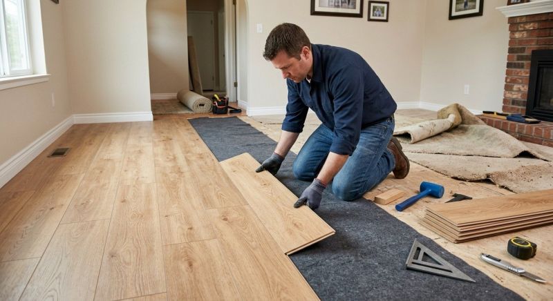 Laminate Floor Remodeling in Fremont, CA