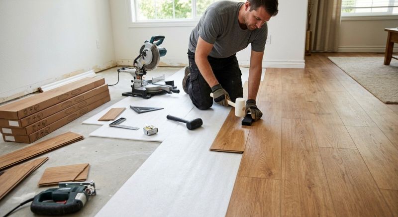 Laminate Floor Replacement in Emeryville, CA