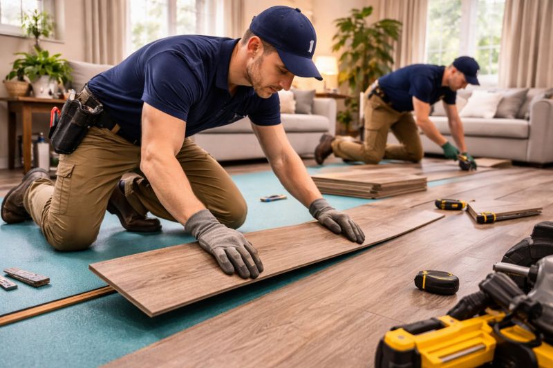 Laminate Floor Replacement in Los Altos, CA