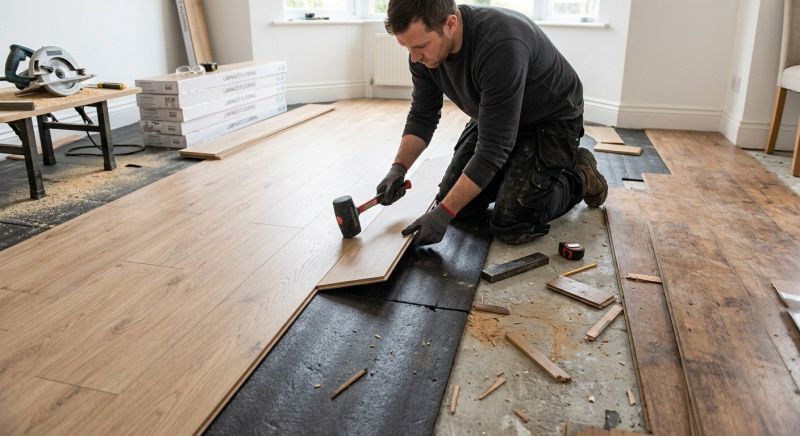 Laminate Floor Replacement in Millbrae, CA