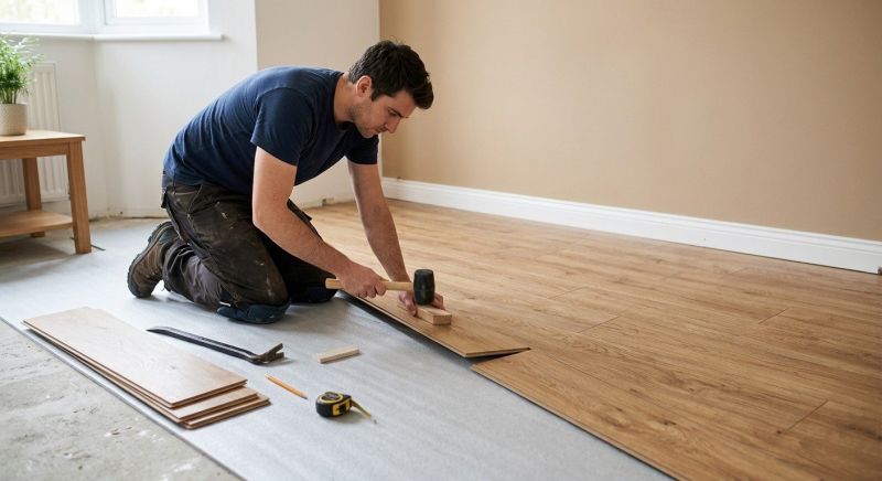 Laminate Floor Replacement in San Carlos, CA