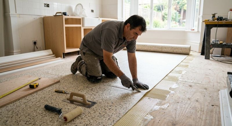 Linoleum Floor Installation in San Bruno, CA