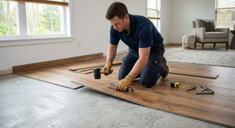 Luxury Vinyl Tile Installation in Emeryville, CA