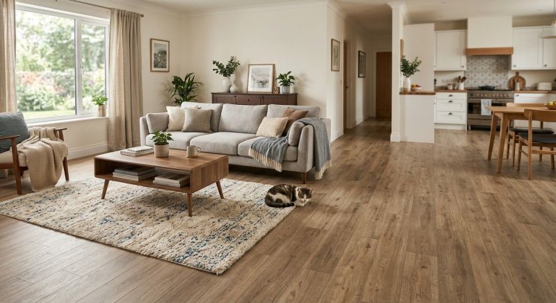 Luxury Vinyl Tile Installation in Moraga, CA