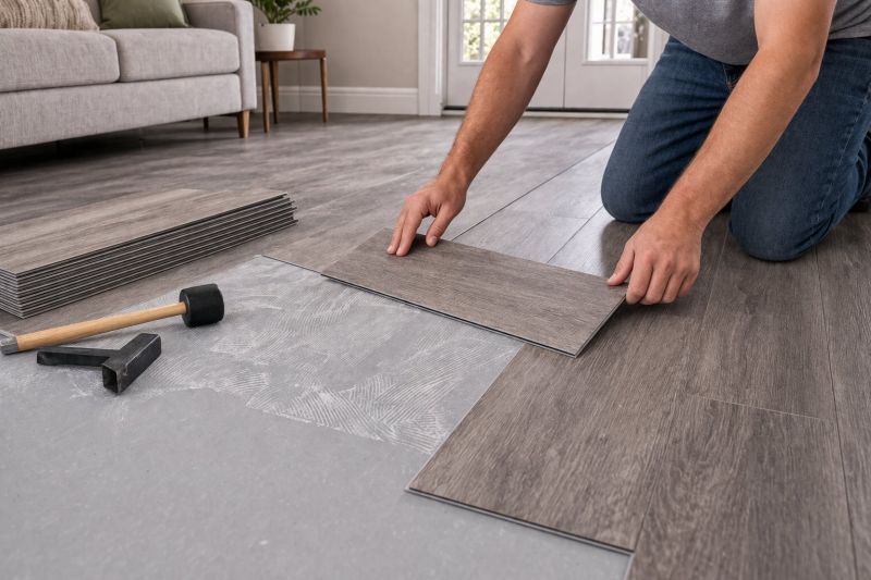 Luxury Vinyl Tile Installation in Sunnyvale, CA