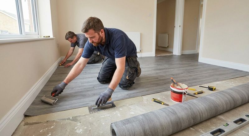 Sheet Flooring Installation in Livermore, CA