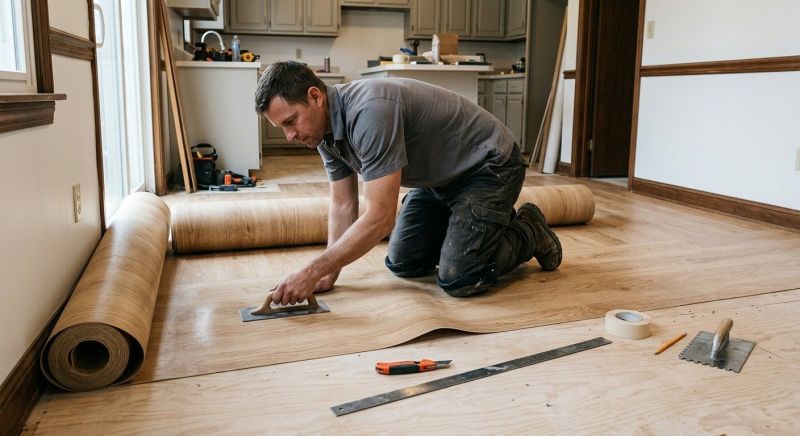 Sheet Flooring Installation in Moraga, CA