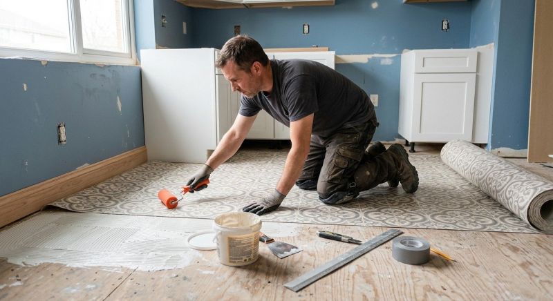 Sheet Linoleum Installation in Alameda County, CA