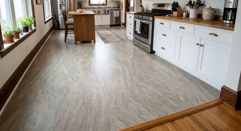 Sheet Linoleum Installation in Millbrae, CA