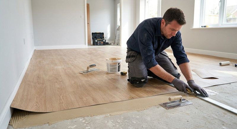 Sheet Vinyl Installation in Millbrae, CA