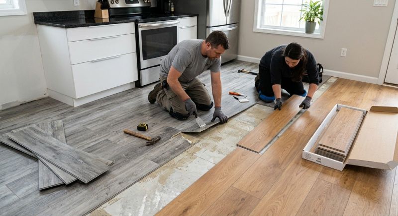 Vinyl Floor Replacement in Fremont, CA