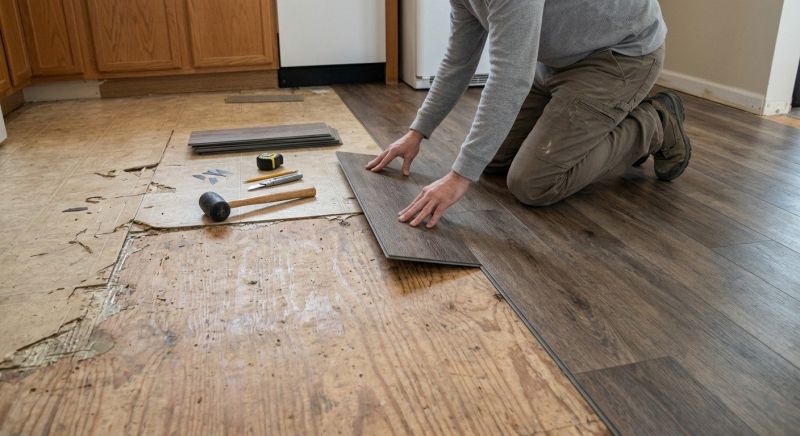 Vinyl Flooring Installation in Danville, CA