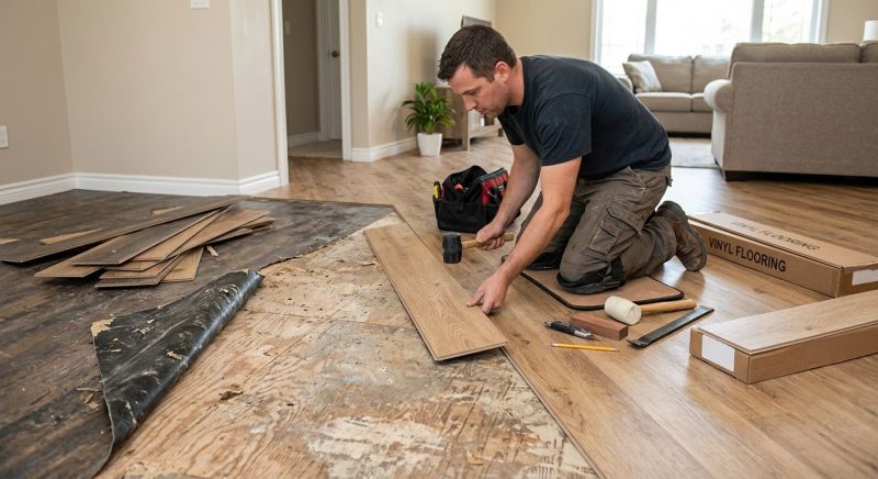 Vinyl Flooring Installation in Fremont, CA