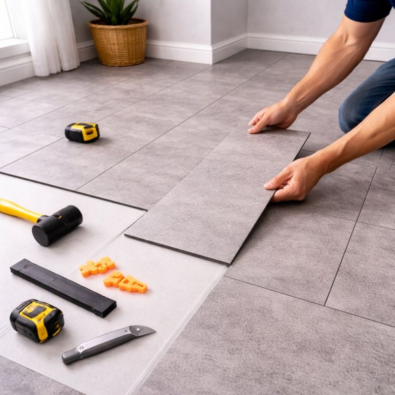 Vinyl Tile Replacement in Fremont, CA